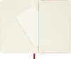 Блокнот Moleskine CLASSIC SOFT QP611F2 Pocket 90x140мм 192стр. линейка мягкая обложка красный