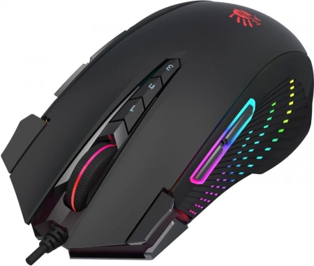 Мышь A4Tech Bloody J90s черный оптическая (8000dpi) USB (12but)