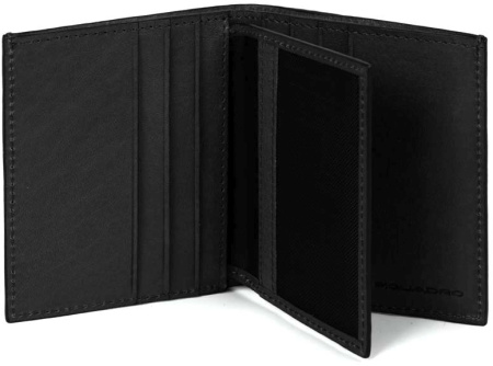 Чехол для кредитных карт Piquadro Black Square PP1518B3R/N черный натур.кожа