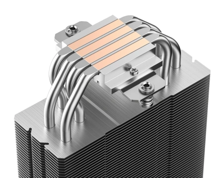 Устройство охлаждения(кулер) ID-Cooling SE-214-XT DF ARGB Soc-AM5/AM4/1200/1700/1851 белый 4-pin 31.5dB Al+Cu 180W 560gr Ret (SE-214-XT DF WHITE)