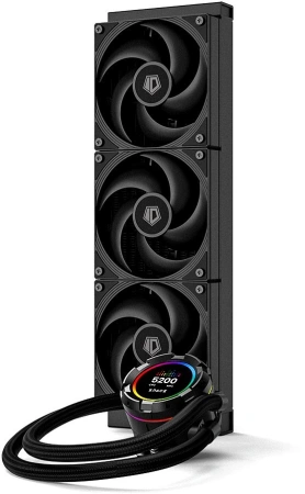 Система водяного охлаждения ID-Cooling SL360 Pro Se Soc-AM5/AM4/1200/1700/1851 черный 4-pin 14-27.2dB Al+Cu LCD 350W Ret