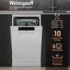 Посудомоечная машина Weissgauff DW 4535 белый (узкая)