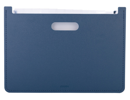 Лоток вертикальный Deli 63951DK-BLUE для бумаг A4 темно-синий полипропилен