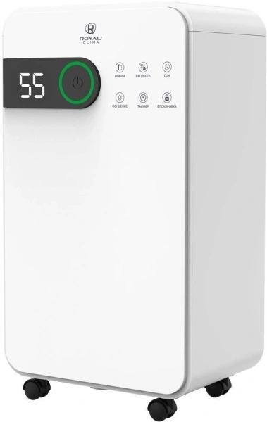Осушитель воздуха Royal Clima Pacific Studio RD-PC16-E 270Вт бытовой белый
