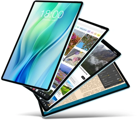 Планшет Teclast P50 Premium Set T606 (1.6) 8C RAM6Gb ROM128Gb 11" IPS 1280x800 4G 1Sim Android 14 голубой 13Mpix 5Mpix BT WiFi microSD 1Tb 8000mAh