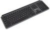 Клавиатура Оклик K859W черный/серый USB беспроводная slim Multimedia (2002136)