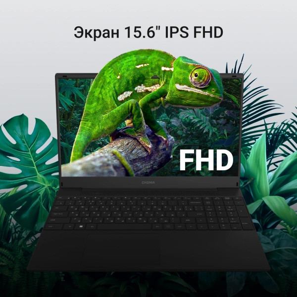Ноутбук Digma EVE A5820 Ryzen 3 3200U/8Gb/SSD256Gb/15.6"/IPS/FHD/W11Pro/black/4500mAh