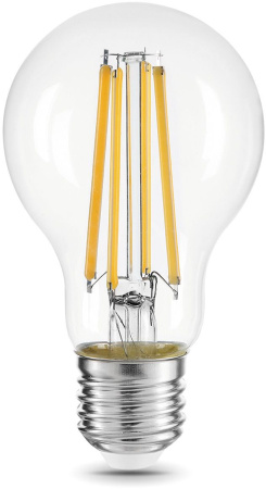Лампа светодиодная Gauss Filament 102902215 15Вт цок.:E27 груша 220B 4100K св.свеч.бел.нейт. (упак.:1шт)