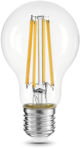 Лампа светодиодная Gauss Filament 102902215 15Вт цок.:E27 груша 220B 4100K св.свеч.бел.нейт. (упак.:1шт)