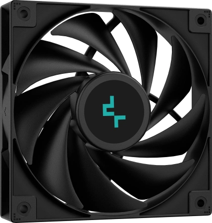 Устройство охлаждения(кулер) Deepcool AG400 Digital BK Soc-AM5/AM4/1200/1700/1851 черный 4-pin 31.6dB Al+Cu LCD 220W 636gr Ret (R-AG400-BKNDMN-G-2)