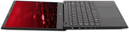 Ноутбук IRU Planio 14ING N100 8Gb SSD256Gb Intel Iris Xe graphics 14" IPS FHD (1920x1080) Free DOS black 6000mAh (2058902)