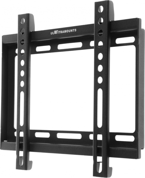Кронштейн для телевизора Ultramounts UM811F черный 17"-43" макс.35кг настенный фиксированный