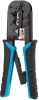 Инструмент обжимной PROconnect HT-568R 12-3432-6 для RJ-45/RJ-12/RJ-11 черный/синий