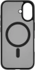 Чехол (клип-кейс) uBear для Apple iPhone 16 Cloud with MagSafe черный (CS427BL61MT-I24M)