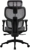 Кресло Cactus CS-MC555-GY черный/серый сетка