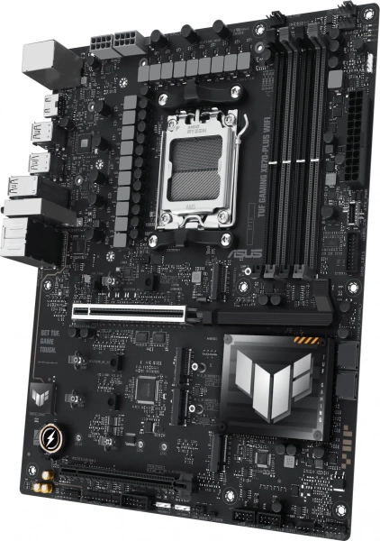 Материнская плата Asus TUF GAMING X870-PLUS WIFI SocketAM5 AMD X870 4xDDR5 ATX AC`97 8ch(7.1) 2.5Gg RAID+HDMI