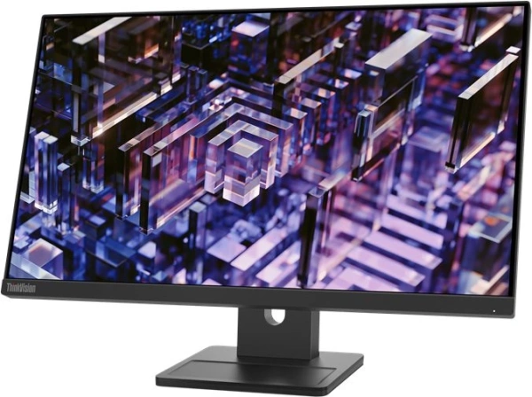 Монитор Lenovo 23.8" E24q-30 IPS 2K чер 4ms HDMI DP M/M HAS Piv 300cd