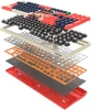 Клавиатура A4Tech Bloody AT98 Proxy Boom механическая бежевый/красный USB for gamer LED (AT98)