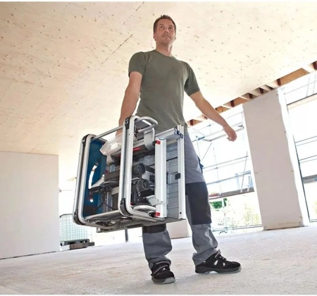 Циркулярная пила (дисковая) Bosch GTS 10 J 1800Вт (настольная) D диска.:254мм (0601B30500)