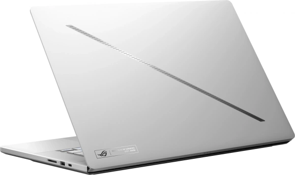 Ноутбук Asus ROG Zephyrus G16 GA605WI-QR111 Ryzen AI 9 HX 370 32Gb SSD1Tb NVIDIA GeForce RTX4070 8Gb 16" OLED 2.5K (2560x1600) noOS white WiFi BT Cam Bag (90NR0J92-M00760)