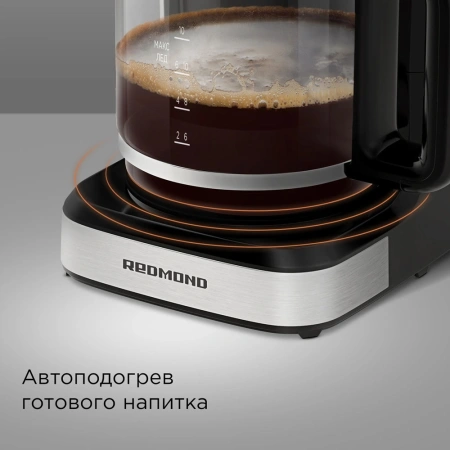 Кофеварка капельная Redmond CM712 900Вт черный