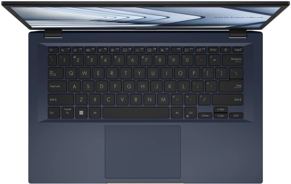 Ноутбук Asus ExpertBook B1 B1402CVA-EB1342X Core i7 1355U 16Gb SSD1Tb Intel Iris Xe graphics 14" IPS FHD (1920x1080) Windows 11 Professional black WiFi BT Cam (90NX06W1-M01NW0)