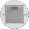 Вытяжка каминная Maunfeld Lee Light Isla 35 Inox нержавеющая сталь управление: кнопочное (1 мотор)