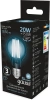Лампа светодиодная Gauss Filament 102902220 20Вт цок.:E27 (упак.:10шт) груша 220B св.свеч.бел.нейт.