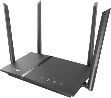 Роутер беспроводной D-Link DIR-1260/RU/R1A 10/100/1000BASE-TX/4G ready черный