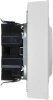 Розетка силов. IEK Brite РСш12-3-БрБ BR-R24-16-K01-F 2розет. двойн. скрыт. зазем. штор. IP20 белый (упак.:1шт)