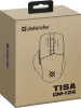Мышь Defender Tisa GM-126 белый/синий оптическая 1600dpi silent беспров. BT/Radio USB 6but (52126)