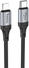 Кабель Hoco X102 Fresh iP USB-C-Lightning (m) 1м черный коробка