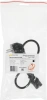 Шнур питания Lanmaster LAN-PP13/SHA-0.5-BK C13-Schuko проводник.:3x0.75мм2 0.5м 220В 10А черный