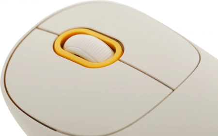 Мышь Xiaomi Wireless Mouse 3 белый оптическая 1200dpi silent беспров. BT/Radio USB для ноутбука 4but (BHR8912GL)