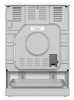 Плита Электрическая Gorenje GECS6C70WC белый/черный стеклокерамика (без крышки)