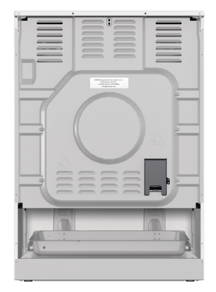 Плита Электрическая Gorenje GECS6C70WC белый/черный стеклокерамика (без крышки)