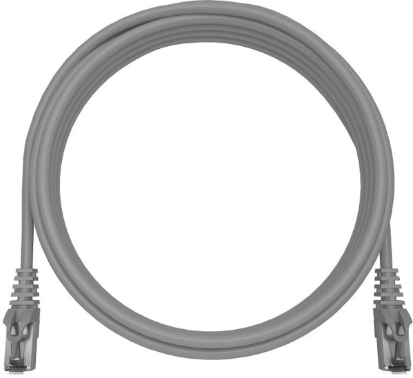 Патч-корд NTSS NTSS-PC-FTP-RJ45-5e-2.0-LSZH-GY (NTSS-PC-FTP-RJ45-5E-2.0-LSZH) FTP RJ-45 вил.-вилка R