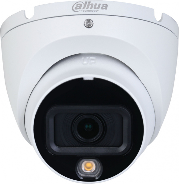 Видеокамера аналог. Dahua DH-HAC-HDW1200TLMP-IL-A-0280B-S6 2.8-2.8мм HD-CVI HD-TVI цв. корп.:белый (