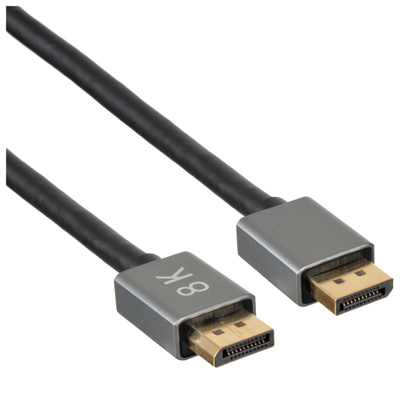 Кабель аудио-видео Buro DisplayPort (m)/DisplayPort (m) 5м. позолоч.конт. черный (BHP-DPP-1.4-5G)
