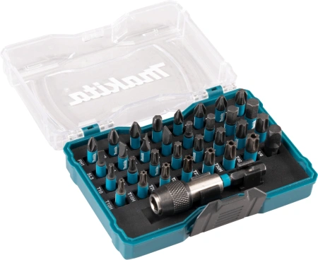 Набор бит и сверл Makita E-12441 универсал. Дл=6.35мм (33пред.) для шуруповертов