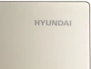 Холодильник Hyundai CS6073FV 3-хкамерн. шампань стекло инвертер