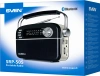 Радиоприемник портативный Sven АС SRP-505 черный/белый USB microSD