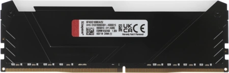 Память DDR4 32GB 3200MHz Kingston KF432C16BB2A/32 Fury Beast RGB RTL Gaming PC4-25600 CL16 DIMM 288-