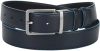 Ремень мужской Piquadro Blue Square CU2619B2/NBLU2 черный/синий натур.кожа