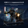 Телевизор LED Hyundai 55" H-LED55BU7009 Smart Android TV Frameless Metal черный/4K Ultra HD/60Hz/DVB