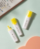 Набор текстовыделителей Deli ES621SYELLOW-P Macaron скошенный пиш. наконечник 1-5мм желтый (10шт.)