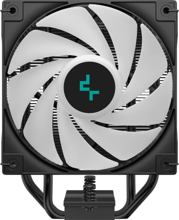 Устройство охлаждения(кулер) Deepcool AG400 Digital Plus ARGB Soc-AM5/AM4/1200/1700/1851 черный 4-pin 31.6dB Al+Cu LCD 220W 773gr Ret (R-AG400-BKADMP-G-1)