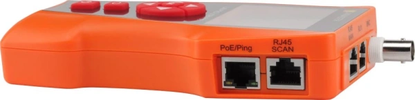 Тестер кабельный Lanmaster LAN-PRO-L/TPK-POE-8R для кабельного тестера (упак:1шт) оранжевый