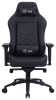 Кресло игровое Cactus CS-CHR-0112BL черный эко.кожа с подголов. крестов. сталь
