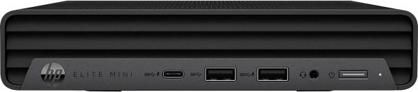 Неттоп HP Elite 800 G9 Mini i7 14700T (0.9) 16Gb SSD512Gb Windows 11 Professional 64 GbitEth WiFi BT 35W kbNORUS мышь клавиатура черный (49W0ES)